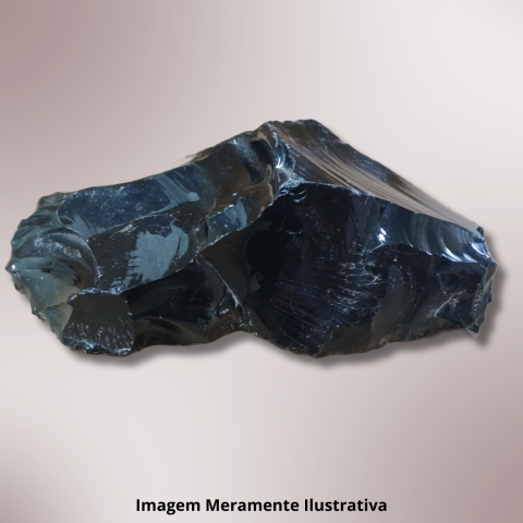 Obsidiana Negra 1,480 Kg.  - Unidade